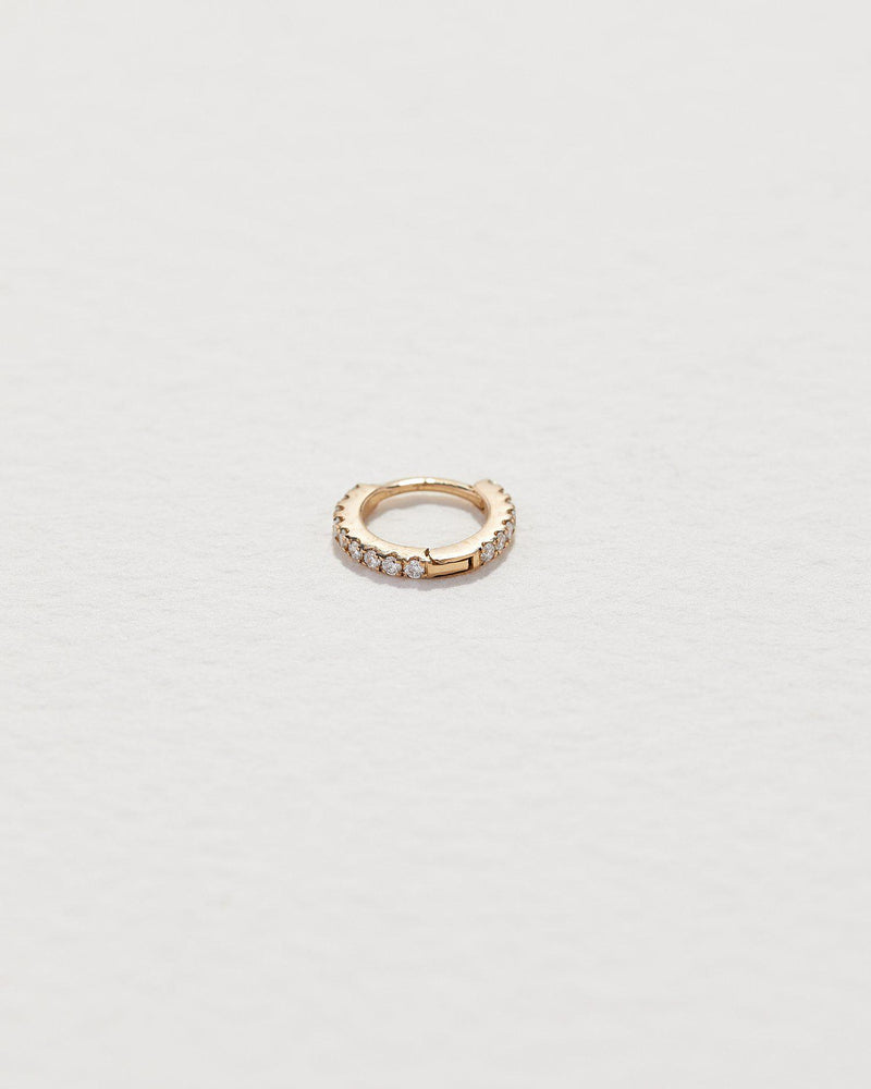 Tiny Full Pave Huggie