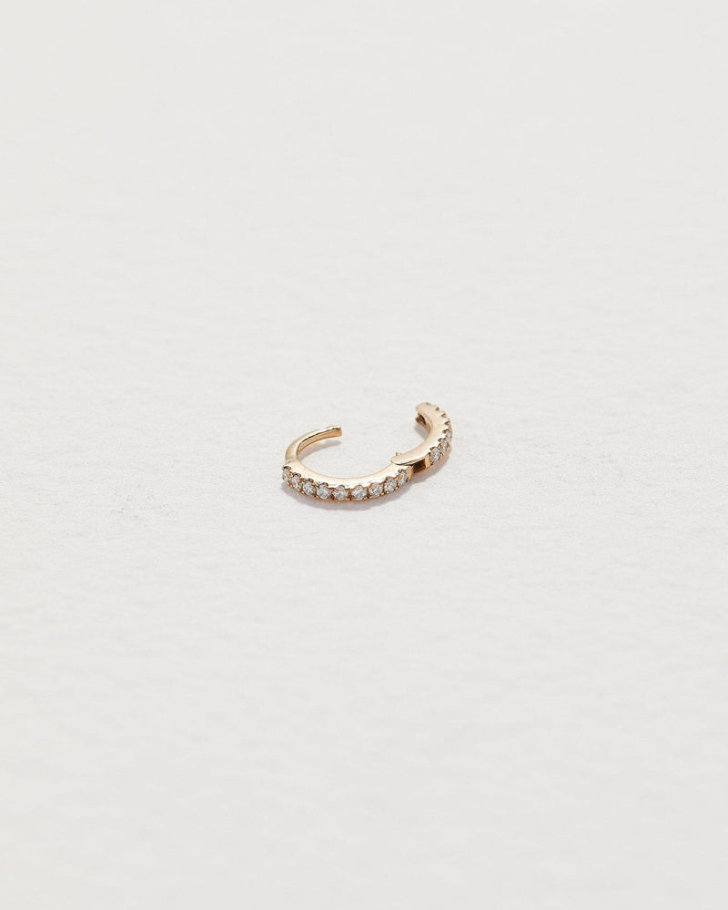 Tiny Full Pave Huggie