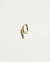 10mm Diamond Dot Huggie