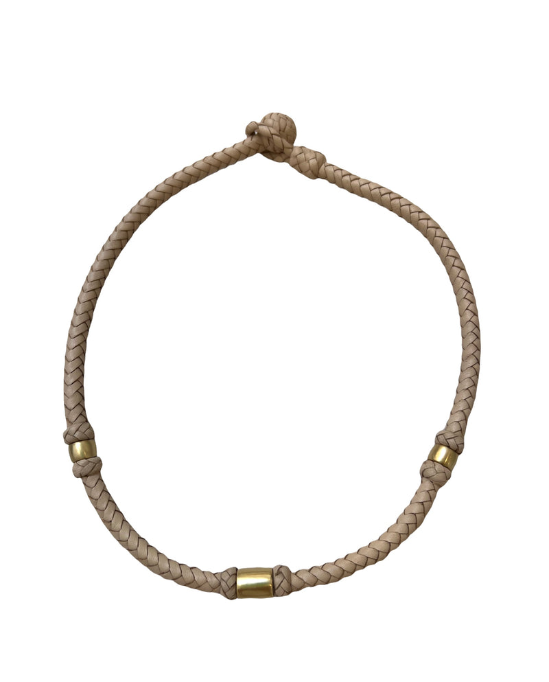 Nalu Choker, 14k, Natural, 17"