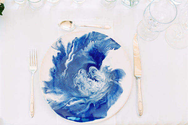 Plate - Marble Ocean