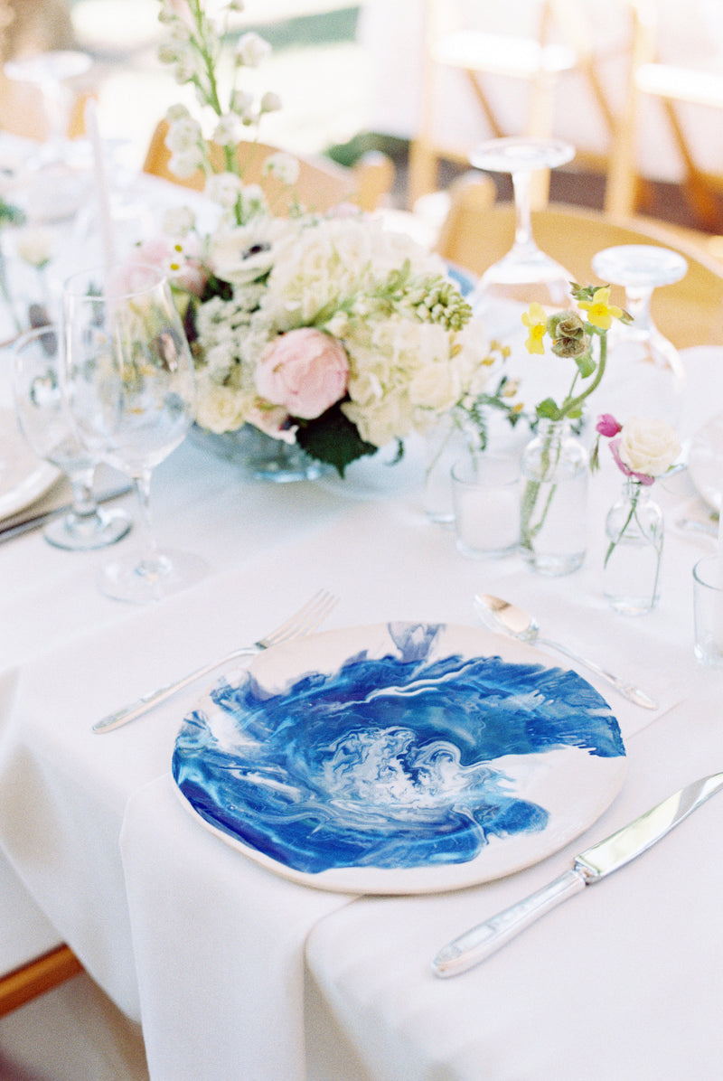 Plate - Marble Ocean