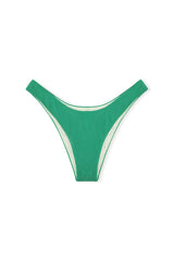 GREEN TOWELLING CURVE BRIEF