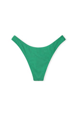 GREEN TOWELLING CURVE BRIEF