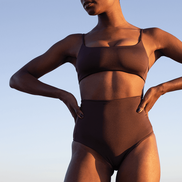 Pool Days Top	- Jet (Black)