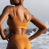 Double Scoop Top - Tan Lines (Brown)
