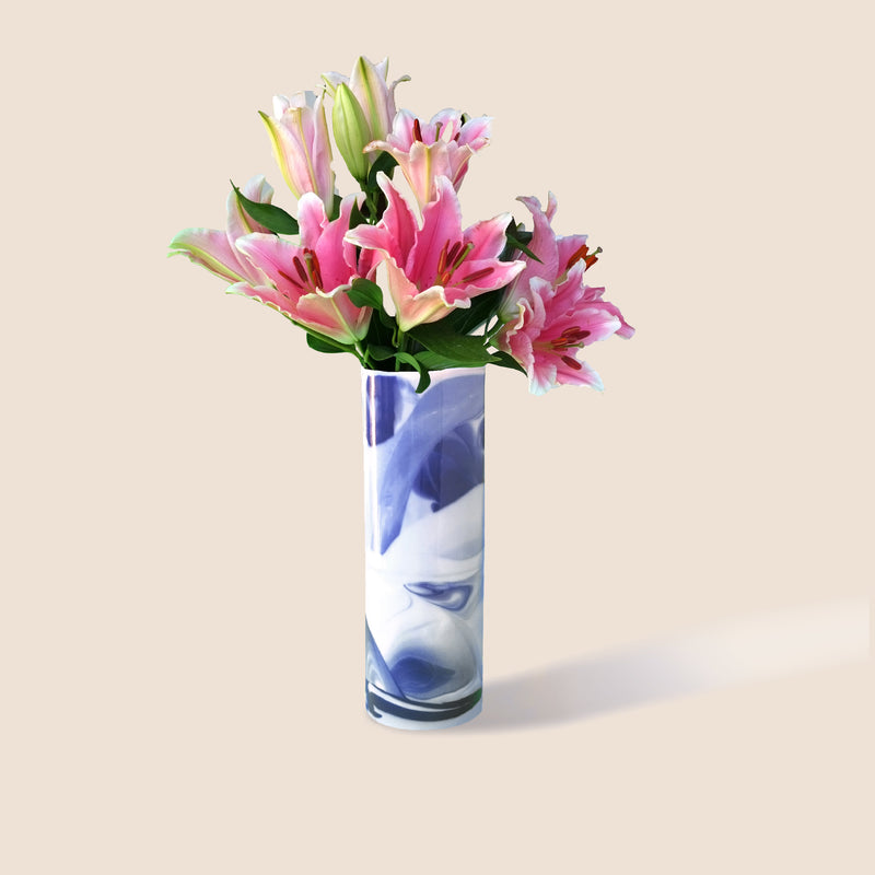 Tall Vase - Mazerine Dream
